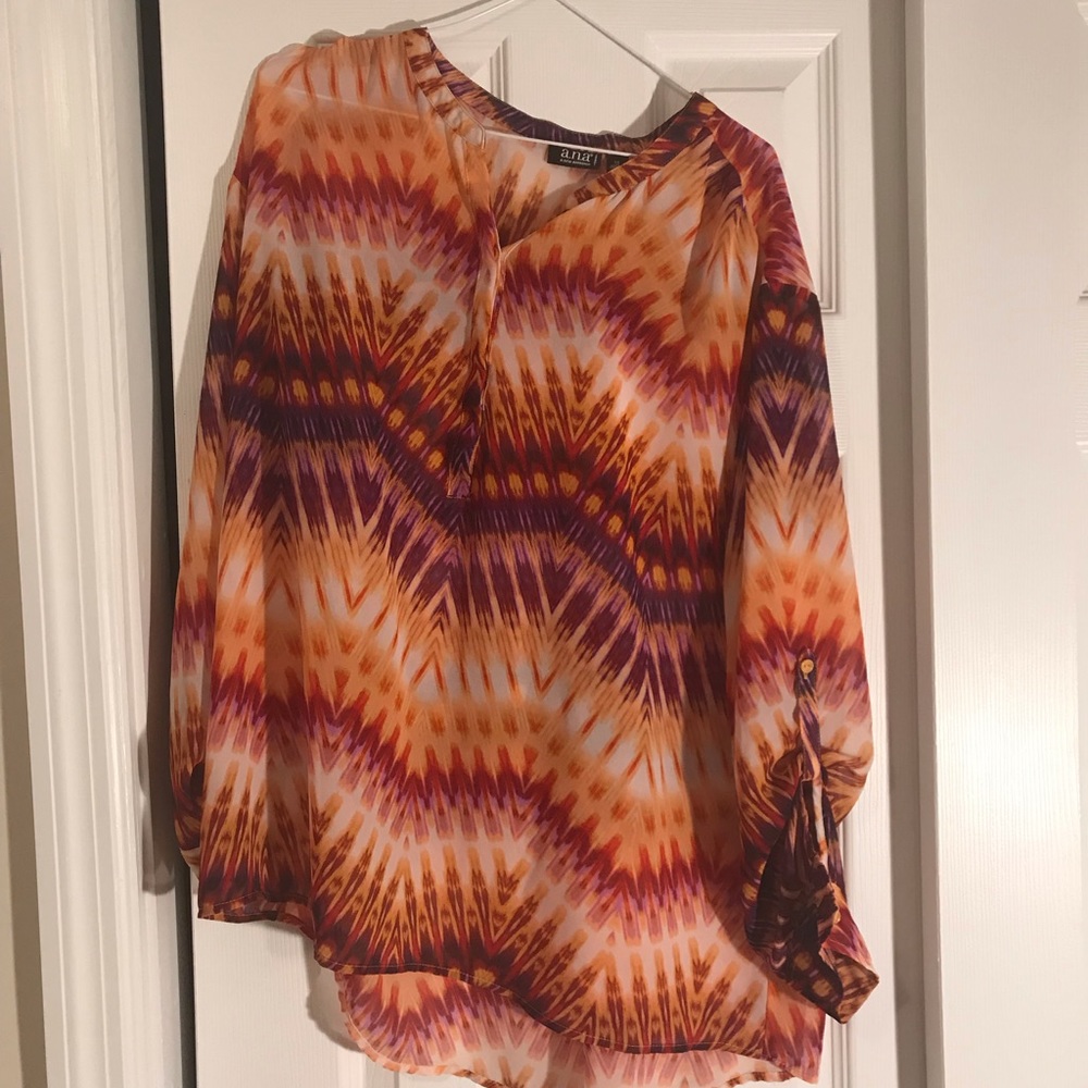 Multi colored top